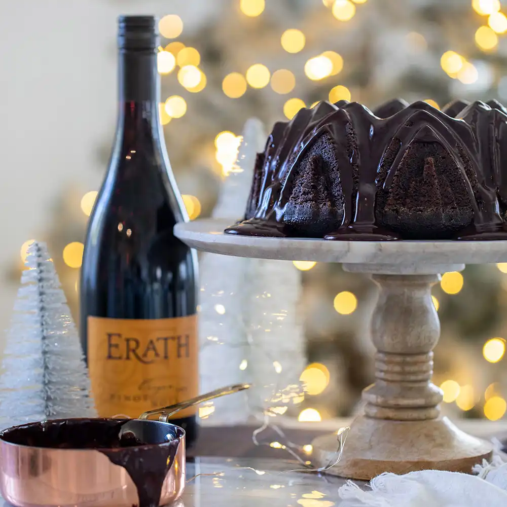 Pinot Noir Chocolate Cake