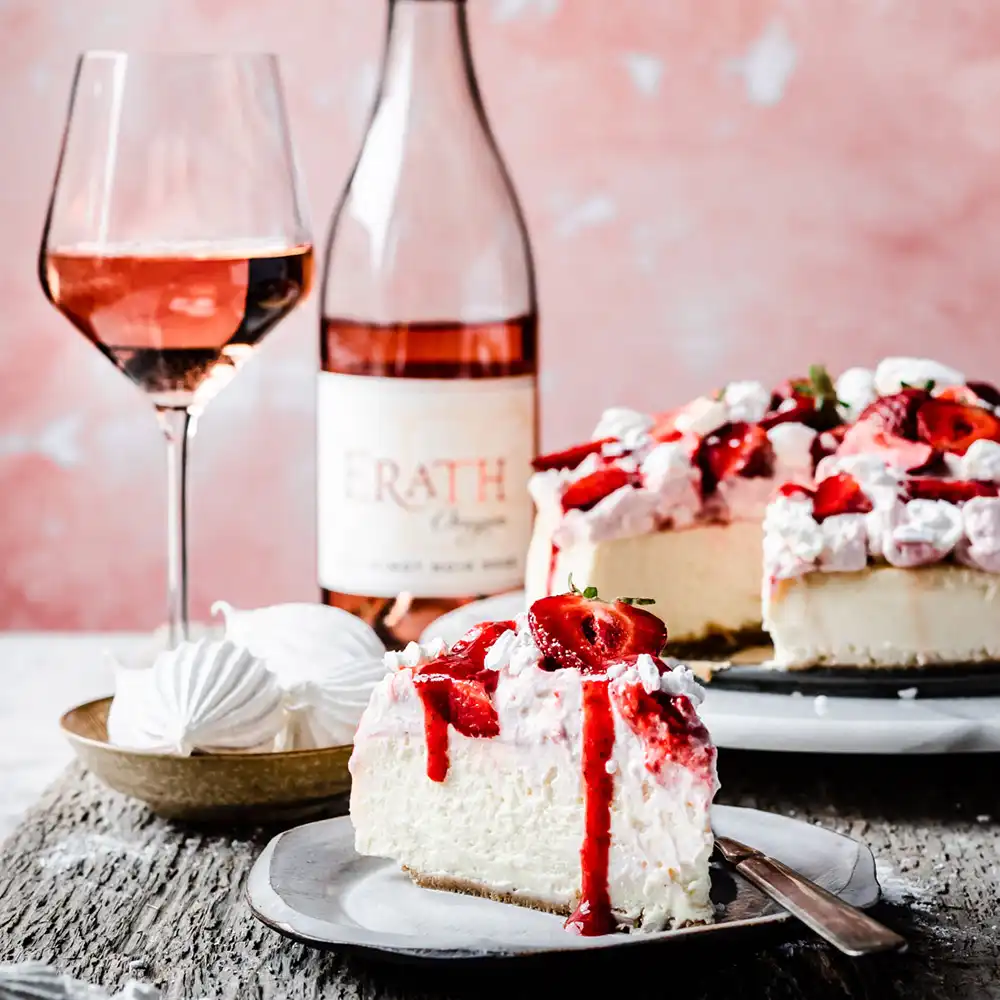 Strawberry Eton Mess Cheesecake
