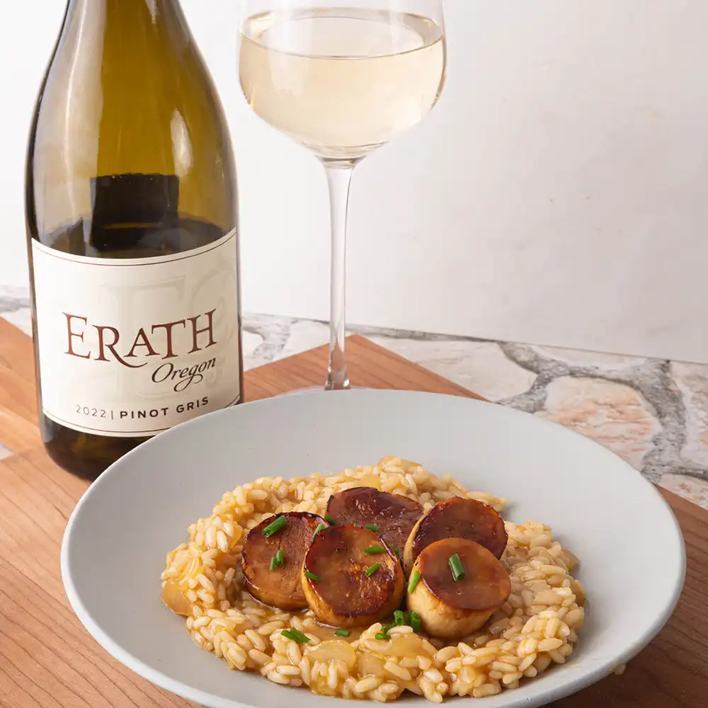 Vegan Scallops & Risotto