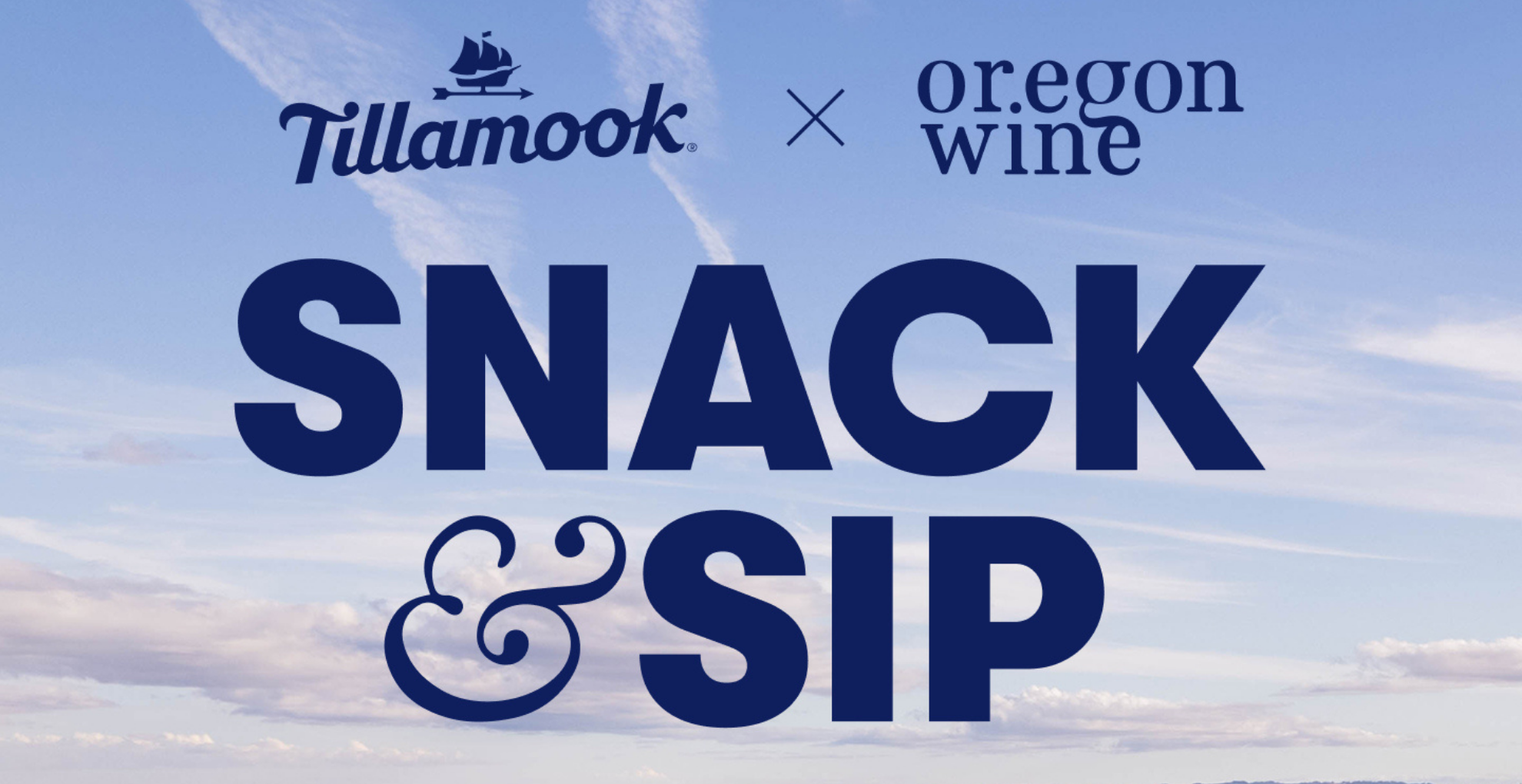 Tillamook X Oregon Wine Snack & Sip